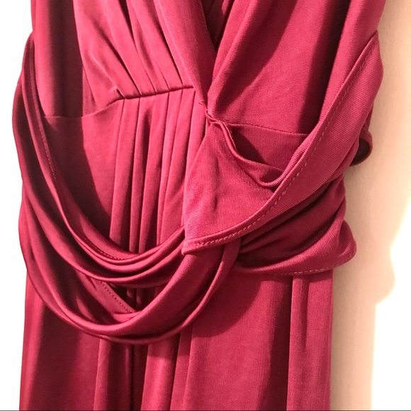 BANANA REPUBLIC Fuchsia dress Medium - Picture 4 of 13